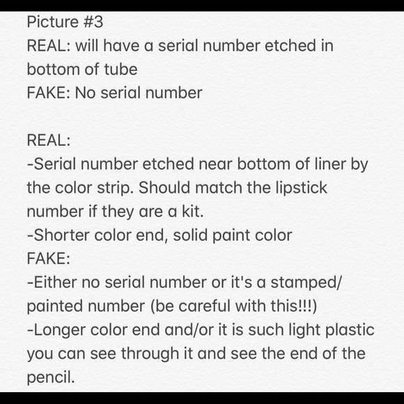 HOW TO SPOT A FAKE: Part 1 - Picture 6 of 8